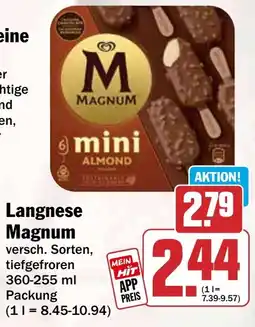HIT Langnese Magnum Angebot