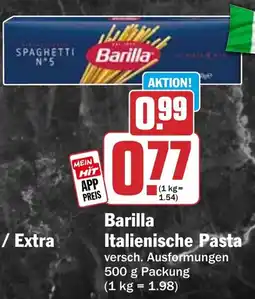 HIT Barilla Italienische Pasta Angebot
