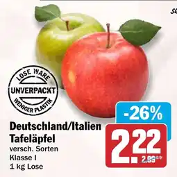 HIT Deutschland/Italien Tafeläpfel Angebot