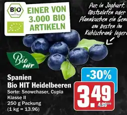 HIT Spanien Bio HIT Heidelbeeren Angebot