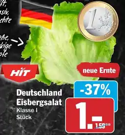HIT Deutschland Eisbergsalat Angebot