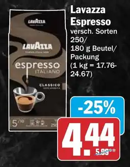 HIT Lavazza Espresso Angebot