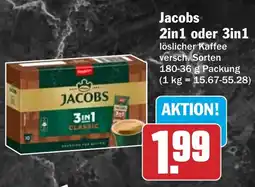 HIT Jacobs 2in1 oder 3in1 Angebot