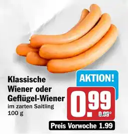 HIT Klassische Wiener oder Geflügel-Wiener Angebot