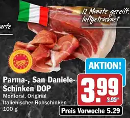 HIT Parma-, San Daniele Schinken DOP Angebot