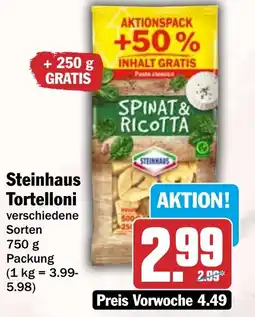 HIT Steinhaus Tortelloni Angebot