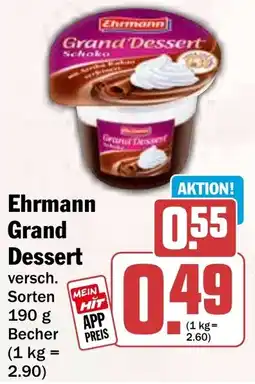 HIT Ehrmann Grand Dessert Angebot