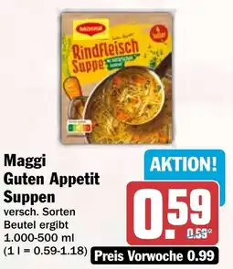 HIT Maggi Guten Appetit Suppen Angebot