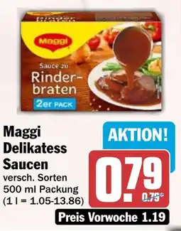 HIT Maggi Delikatess Saucen Angebot