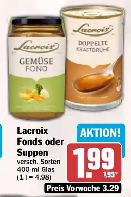 HIT Lacroix Fonds oder Suppen Angebot