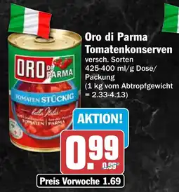 HIT Oro di Parma Tomatenkonserven Angebot