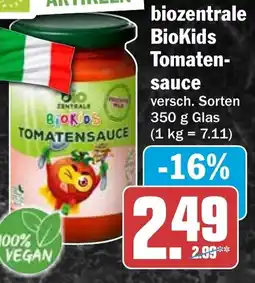 HIT biozentrale BioKids Tomatensauce Angebot