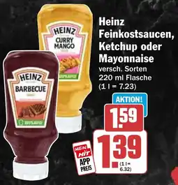 HIT Heinz Feinkostsaucen, Ketchup oder Mayonnaise Angebot