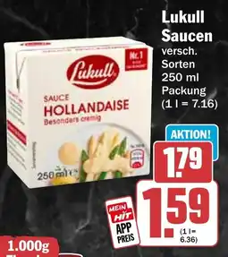 HIT Lukull Saucen Angebot
