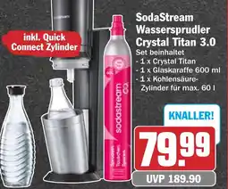 HIT SodaStream Wassersprudler Crystal Titan 3.0 Angebot