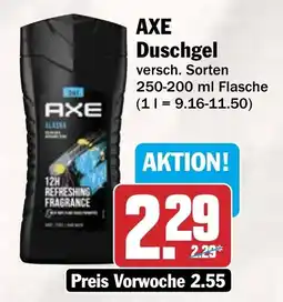 HIT AXE Duschgel Angebot