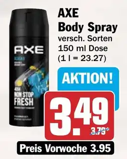 HIT AXE Body Spray Angebot