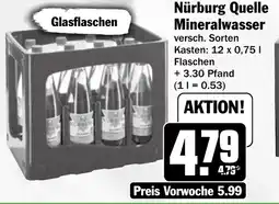 HIT Nürburg Quelle Mineralwasser Angebot