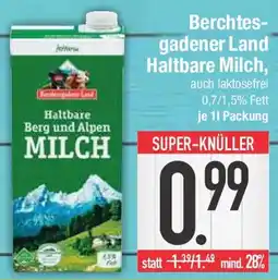 E-Center Berchtesgadener Land Haltbare Milch Angebot