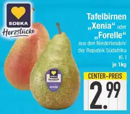 E-Center Tafelbirnen Xenia oder Forelle Angebot
