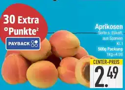 E-Center Aprikosen Angebot