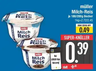 E-Center müller Milch-Reis Angebot
