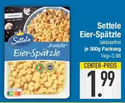 E-Center Settele Eier-Spätzle Angebot
