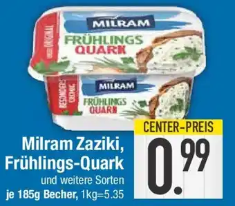 E-Center Milram Zaziki, Frühlings-Quark Angebot
