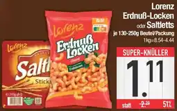 E-Center Lorenz Erdnuẞ-Locken oder Saltletts Angebot