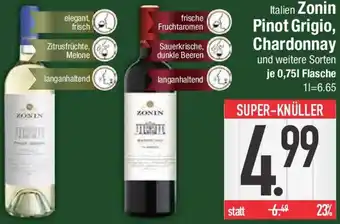 E-Center Zonin Pinot Grigio, Chardonnay Angebot
