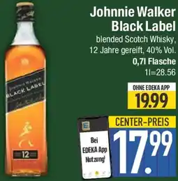 E-Center Johnnie Walker Black Label Angebot