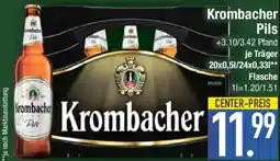 E-Center Krombacher Pils Angebot