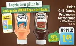 E-Center Heinz Grill-Sauce, Ketchup oder Mayonnaise Angebot
