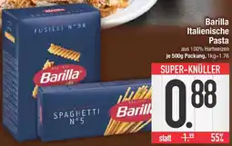 E-Center Barilla Italienische Pasta Angebot