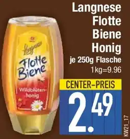 E-Center Langnese Flotte Biene Honig Angebot