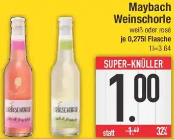 E-Center Maybach Weinschorle Angebot