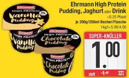 E-Center Ehrmann High Protein Pudding, Joghurt oder Drink Angebot