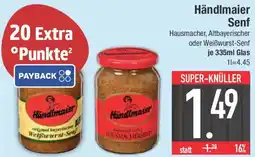 E-Center Händlmaier Senf Angebot