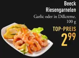 Galeria Markthalle Beeck Riesengarnelen Angebot