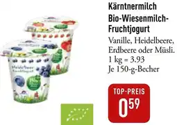 Galeria Markthalle Kärntnermilch Bio-Wiesenmilch Fruchtjogurt Angebot