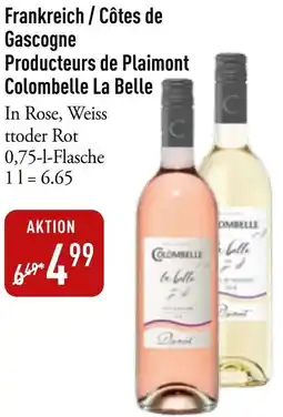 Galeria Markthalle Frankreich / Côtes de Gascogne Producteurs de Plaimont Colombelle La Belle Angebot