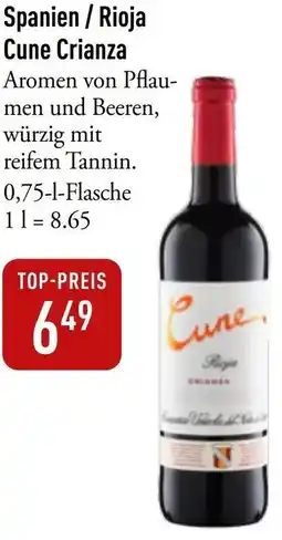 Galeria Markthalle Spanien / Rioja Cune Crianza Angebot