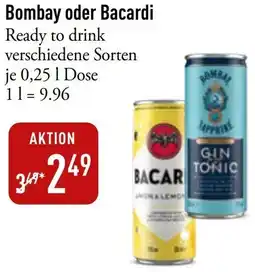 Galeria Markthalle Bombay oder Bacardi Angebot
