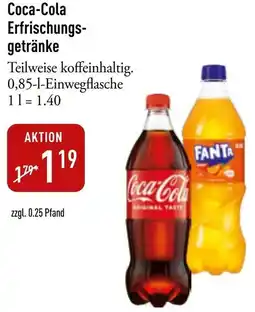Galeria Markthalle Coca-Cola Erfrischungsgetränke Angebot