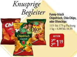 Galeria Markthalle Funny-frisch Chipsfrisch, Chio Chips, oder Ofenchips Angebot