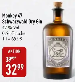 Galeria Markthalle Monkey 47 Schwarzwald Dry Gin Angebot