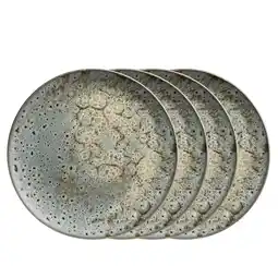 Netto Marken-Discount Mäser Teller Set, Steinzeug Carellia Angebot