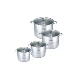 Netto Marken-Discount 8tlg. Edelstahl Kochtopf Set Angebot