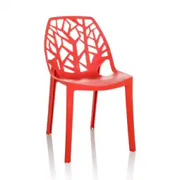 Netto Marken-Discount hjh OFFICE Outdoor Stuhl ARTIFO TRI Kunststoff ohne Armlehnen Angebot