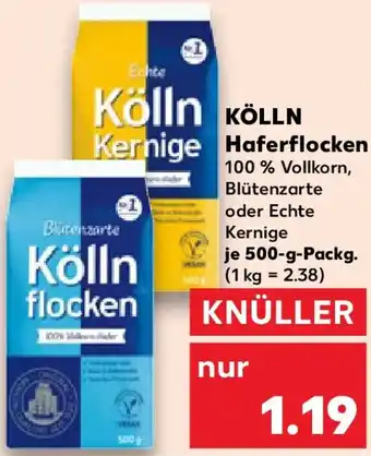 Kaufland KÖLLN Haferflocken Angebot